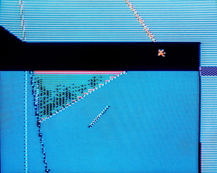 07 Ajar Portal, archival computer print,  12 x 16 in., 1985