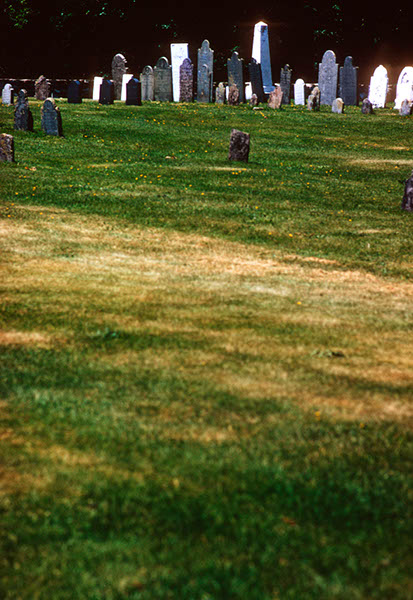 Cemetary at hilltop