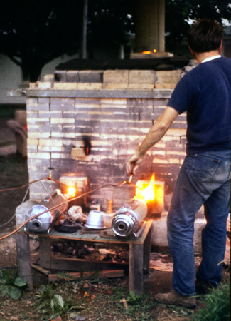 02 Stanley making burner adjustment